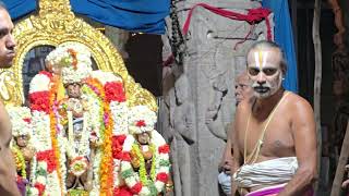 கட்டியம் kanchi sri varadaraja perumal கோடை உற்சவம் இரண்டாம் நாள் புறப்பாடு Kodai utsavam day2