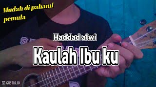 tutorial Haddad Alwi - IBU tutorial ukulele senar 4 (Chord)