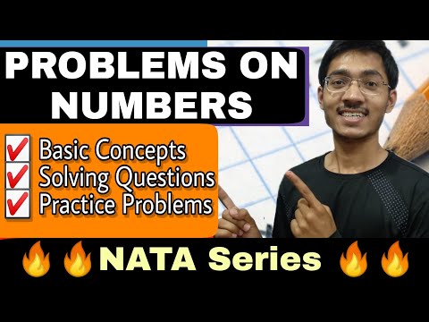 Problems on Numbers | NATA series | B.ARCH ???