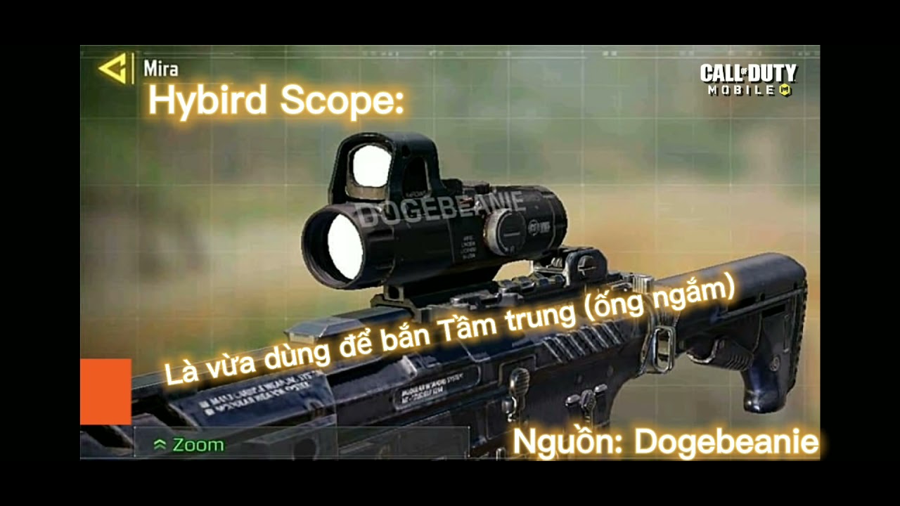 Những scope mới trong Call of Duty Mobile - YouTube