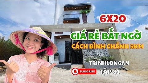 (T81) NHÀ NGANG 6M giá quá rẻ ! Cách Bình Chánh 5km .Giáp KCN Tân Đức