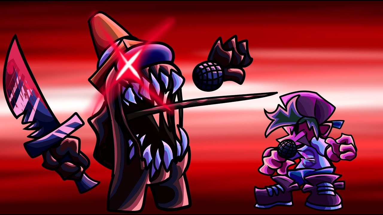 Defeit Fnf Among Us V4 Gif