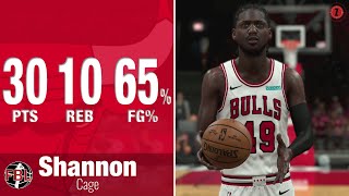 Shannon Cage Scores 30 PTS with 10 REBs To Tie the Series! | Fictional Basketball League Semi-Finals screenshot 4