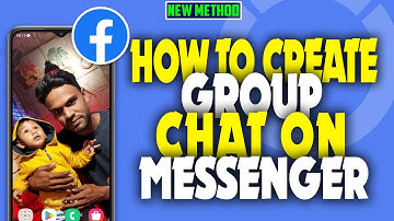 How to create group chat on messenger 2023