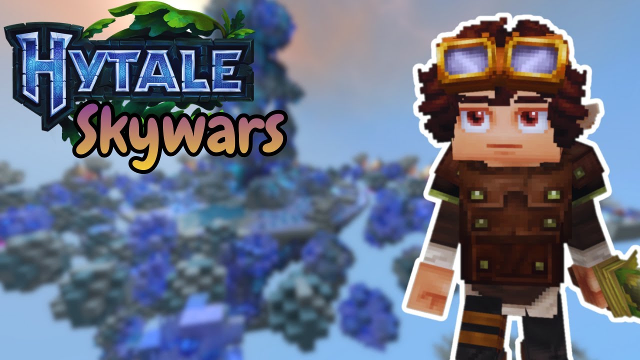 Trying Hytale's First Skywars Server!!