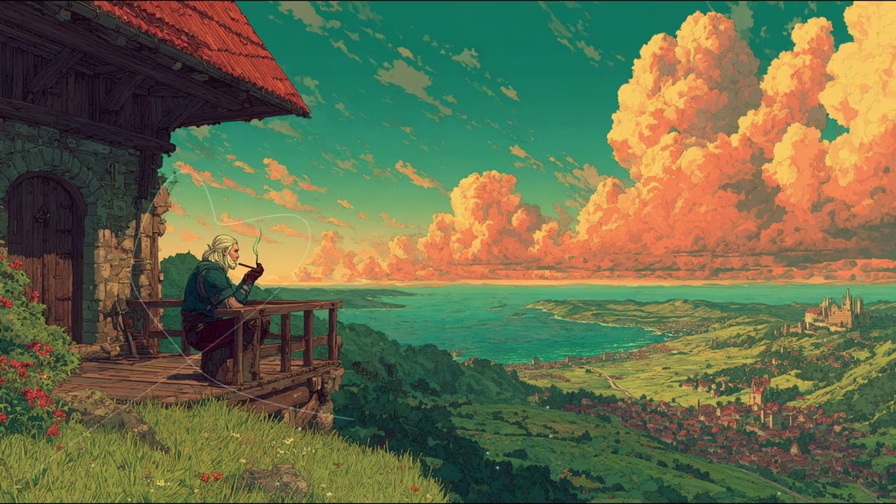 Calm Medieval Fantasy Music for Relaxation, Study & Peaceful Escape | Ancient Valley Melody