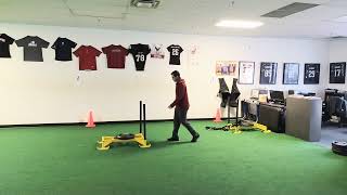 Explosive Sled Throw| EVOLUTION SPORTS PERFORMANCE