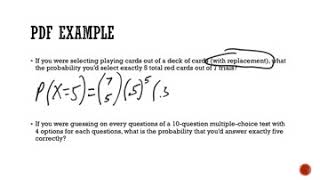 Random Variables Part III - Binomials & Geometrics