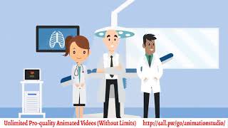 Doctor App Explainer Video Template Made with Animation Studio screenshot 5