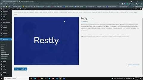 How to setup - Restly  IT Solutions & Technology WordPress Theme