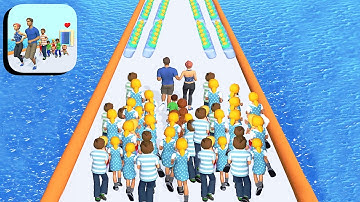 Family Run 3D - All Levels Gameplay Android,ios (Levels 16-17)