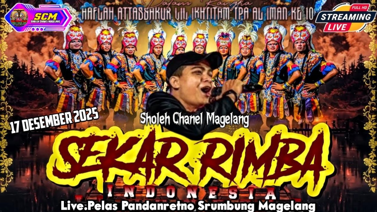 🔥LIVE STREAMING SEKAR RIMBA INDONESIA LIVE PELAS PANDANRETNO SRUMBUNG MAGELANG