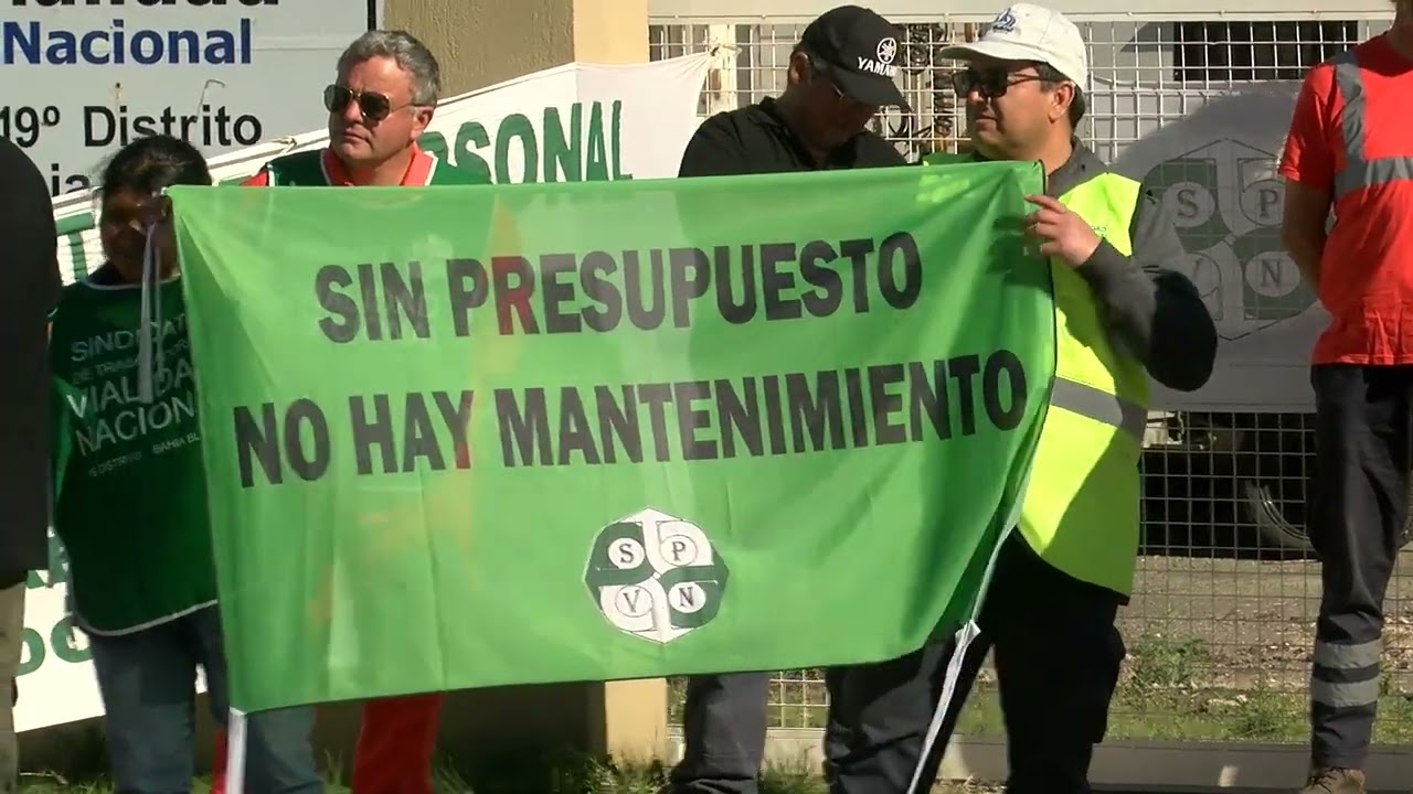 “La lucha continúa más allá del decreto”: Vialidad reclama por la crisis financiera y operativa