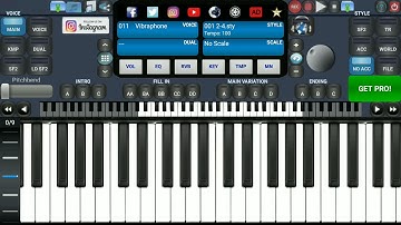 Arrange keyboard ||New  mobile  apps  ||New tunes Vibraphone  tones ||editing  by Narendra
