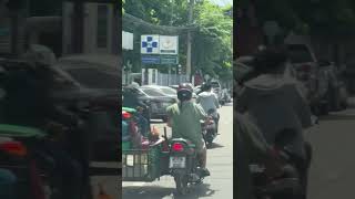 A well-trained chicken in Chiang Mai, Thailand#shorts