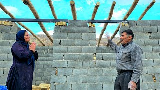 Download Lagu End of Homelessness |Installing Wooden Beams for a Single Mother! MP3