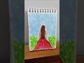 Girl drawing #drawingstyle #shorts