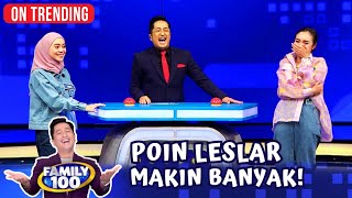 JAGO BANGET! LesLar Rebut Semua Nilai di Double Point - Family 100