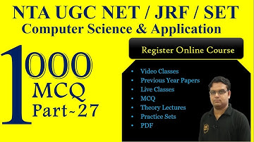 UGC NET Computer Science | Operating Systems Mock Tests - Expected Questions | NTA UGC NET | Part 27