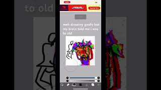 Hahahaaajjajaja drawing fyp kindafunny dandyworld creepypastadrawing bassie