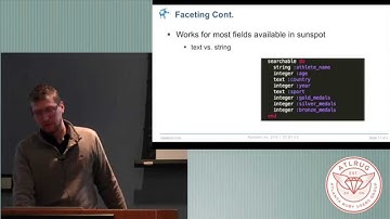 Using Solr on Rails with Sunspot  - Harold Dost - Atlanta Ruby Users