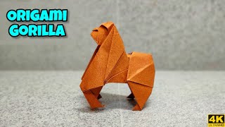 Origami Gorilla | Origami Animals | Origami tutorial | Paper craft