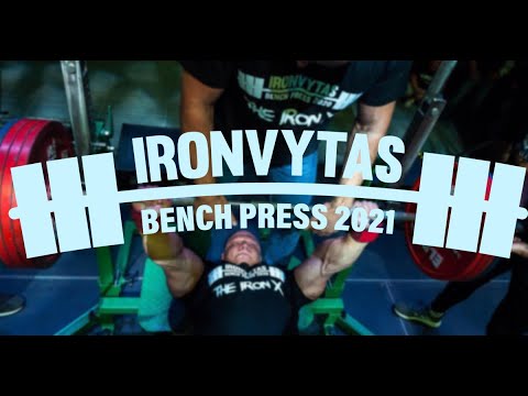 Ironvytas - kova su savimi | IRONVYTAS BENCH PRESS (Vaizdo klipas 2021)