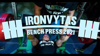 Ironvytas - kova su savimi | IRONVYTAS BENCH PRESS (Vaizdo klipas 2021)