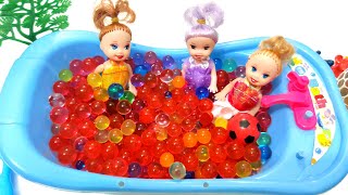 Baby Doll Orbeez Pool and Bath Surprise Toys ||