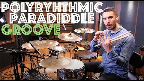 Paradiddle ostinato Polyrhythmic subdivisions Groove | Drum Lesson | Teaser