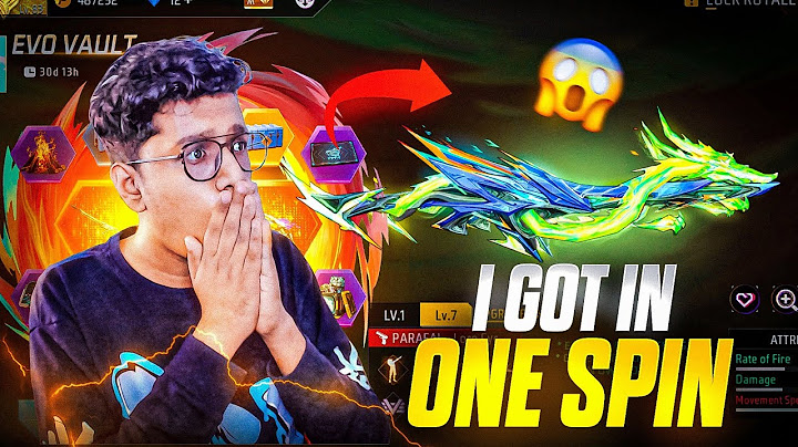 New Evo Parafal Event Spin ചെയ്തു 😍 Freefire Malayalam