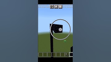 20 × 20 Nether portal In Minecraft || #minecraft #netherportal #shorts #minecraftshorts