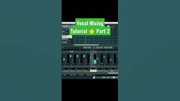 Cubase Vocal Mixing Guide (Part 2)⭐