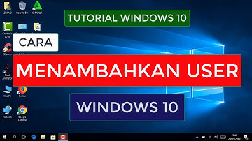 Cara untuk menambahkan User baru di Windows 10 [Tutorial Windows 10]