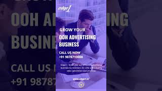 Get 360-degree visibility into your out-of-home advertising business. #edge1 #adtech #technology