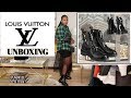 Louis Vuitton UNBOXING & HOW I STYLE COMBAT BOOTS! | POCKETSANDBOWS