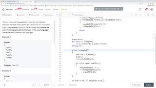 Celebrity 【每日一题】269. Alien Dictionary, 7/21/2020 Wealth
