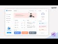 How to Create a Modern Dashboard Design in WPF using C# (Speed Code) | C# Tutorial