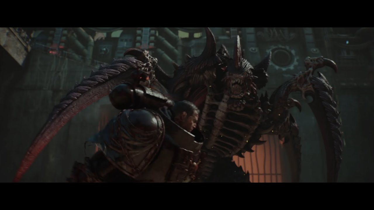Warhammer 40K - Space Marine 2 Intro Cinematics (Captain Titus Last ...
