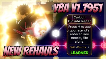 ALL REHAULS & BALANCES In The YBA v1.7951 Update