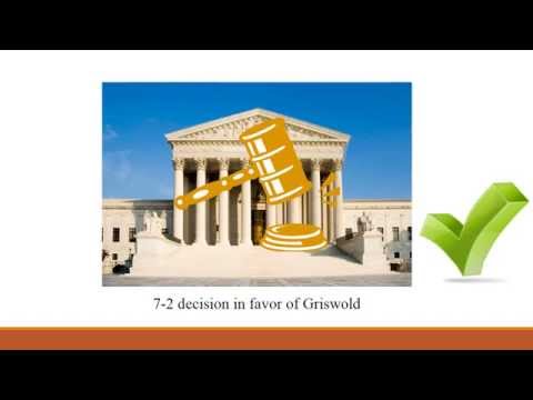 Griswold v. Connecticut, 381 U.S. 479