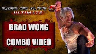 Doa5 Ultimate ver 107 Brad Wong  Combo 