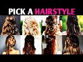 PICK A HAIRSTYLE! Aesthetic Personality Test - Pick One Magic Quiz