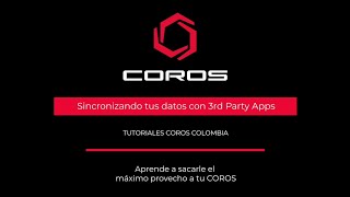 Tutoriales | Sincroniza tus datos con la App Coros y aplicaciones de terceros screenshot 5
