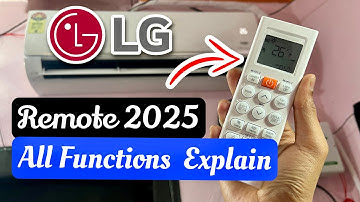 LG AC Remote Control Manual 2025 | How To Use LG AC Remote Control