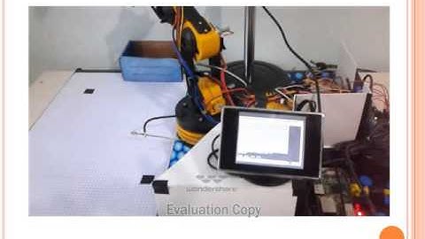 Image processing based robot arm control (Raspberry Pi & Arduino)