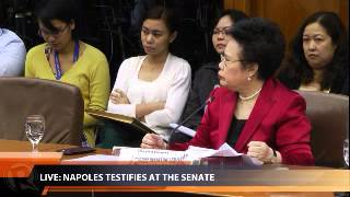 Miriam questions Napoles how she got her wealth