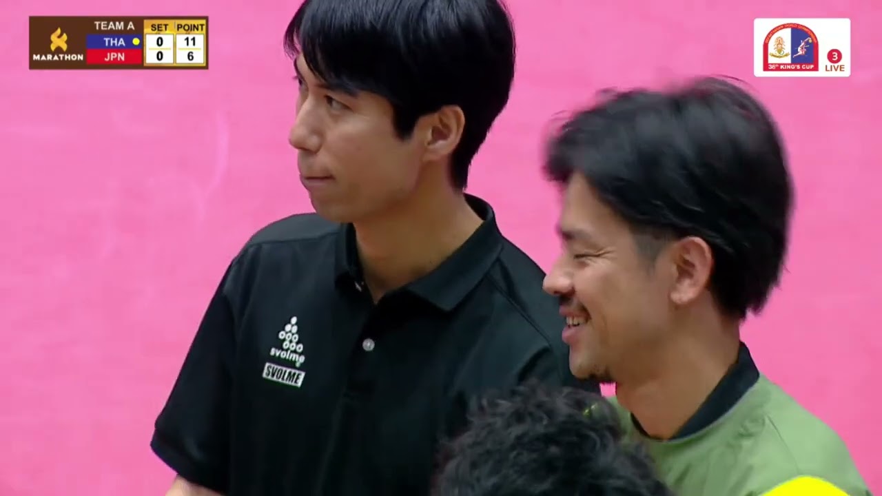 ตะกร้อคิงส์คัพ ระหว่างไทย - ญี่ปุ่น เซต1 I SEPAKTAKRAW WORLD CHAMPIONSHIP 2023