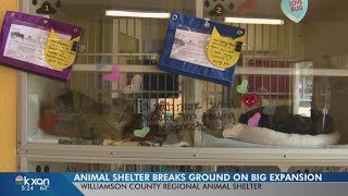 Williamson County animal shelter more than doubling in size