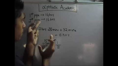 Pipes and Cisterns - Concepts and Tricks - Part 3